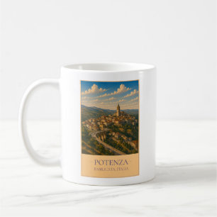 Potenza, Italy – Vintage Travel Mug