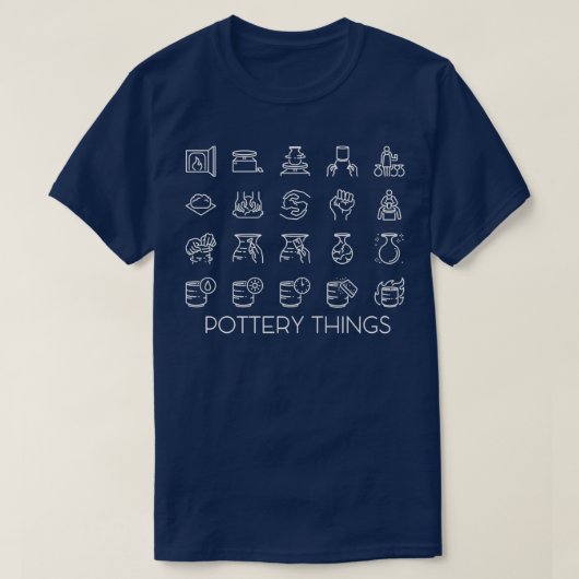 Poterie Things Classic TShirt (Design devant)