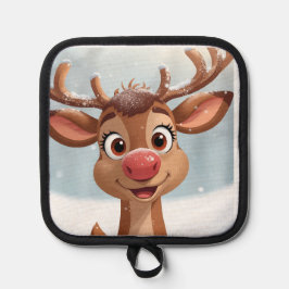 Potholder with Christmas design Pannenlap