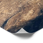 Pothole Point Trail bij Canyonlands National Park Poster (Hoek)