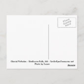 Potholes glaciaires Shelburne Falls MA 2008 Carte  (Dos)