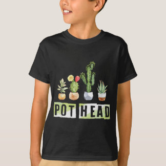 Pothoofd - Houseplant Appreciation Day Potted Plan T-shirt