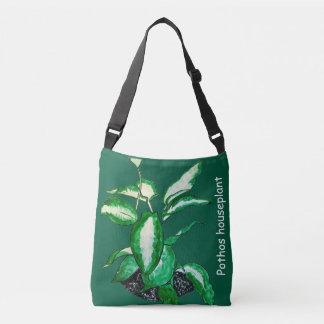 Pothos-kamerplant Crossbody Tas