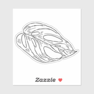 Pothos Leaf Sticker