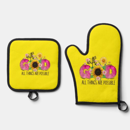 Pothouder Ovenwant & Pannenlap Set (Voorkant)