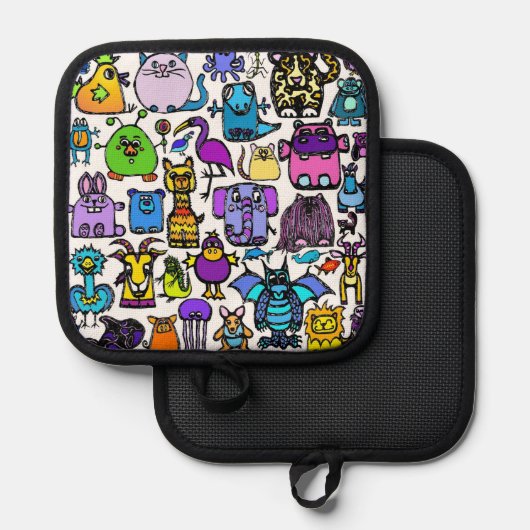 Pothouder Pannenlap (Voorkant / Achterkant)