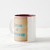 Potie van Alertness Mok (oud Engels, perkament) (Voorkant links)