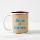 Potie van Alertness Mok (oud Engels, perkament) (Links)