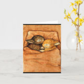 Potier 12 d'Art-Béatrix de Carte pour (Fleur jaune)