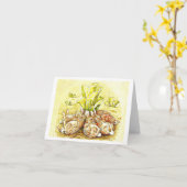 Potier 28 d'Art-Béatrix de Carte pour (Fleur jaune)