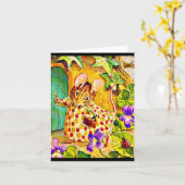 Potier 30 d'Art-Béatrix de Carte pour (Fleur jaune)