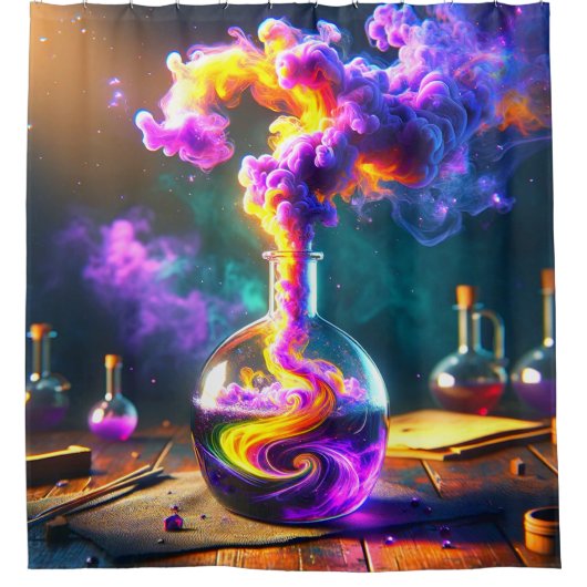 Potion Artwork Douchegordijn (Voorkant)