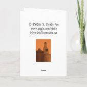 Potion Bouteilles Carte Halloween (Dos)