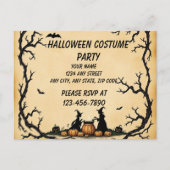 Potion de la sorcière d'Halloween, Invitation d'Ha (Devant)
