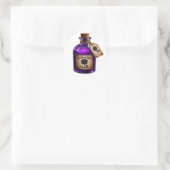 Potion de Rose Noire Autocollant de Bouteille de S (Sac)