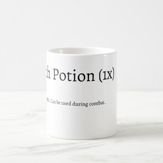 Potion de santé Mug (Centre)