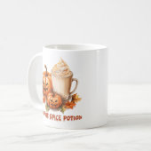 Potion d'épices citrouille 11 oz. Café Mug (Devant gauche)