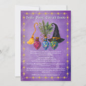 Potion Elixir-Packed Cocktail Party Kaart (Voorkant)