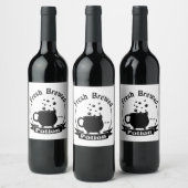 Potion fraîche Cauldron Cup Design Étiquette à vin (Bouteilles)