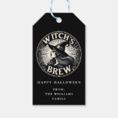 Potion Halloween Party Witch's Brew Gift Label Cadeaulabel (Voorkant)