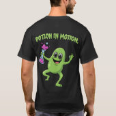Potion in Motion Funny Dancing Monster Science Lab T-shirt (Achterkant)