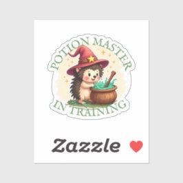 Potion Master in Training - Schattigee egel Sticke Sticker