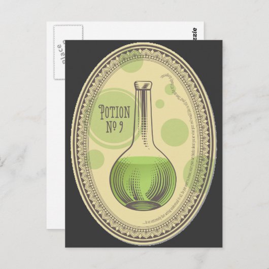 Potion no 9 Carte postale (Devant / Derrière)