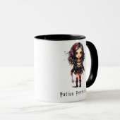 Potion Perfection Gothique Fille Halloween Mug (Devant droit)