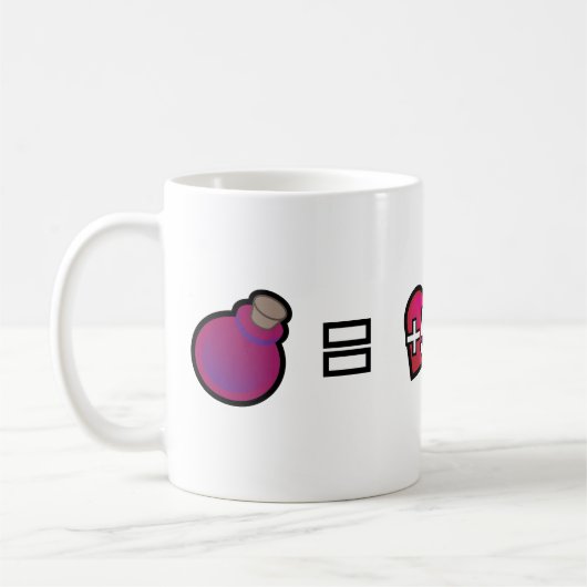 Potion Vidéo Jeu Café Mug (Gauche)