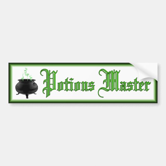 Potions Master - Sticker (Devant)