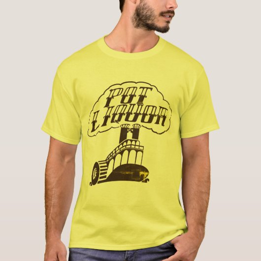 Potliquor Riverboat  T-shirt (Voorkant)