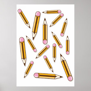 Potloden Poster