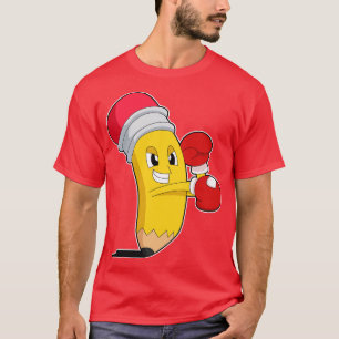 Potlood Boxer Bokshandschoenen T-shirt