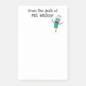 Potlood Cartoon Post-it Notities met Lach Post-it® Notes (Voorkant)