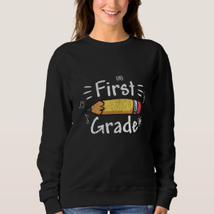 Potlood Eerste Leerjaar Terug naar School Leerling Trui