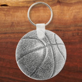Potlood Effect Basketball Sleutelhanger (Voorkant)