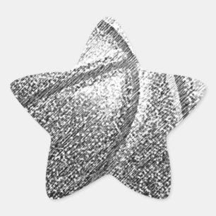 Potlood Effect Basketball Ster Sticker