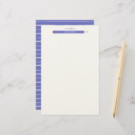 Potlood illustratie school leraar briefpapier