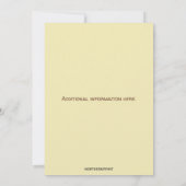 Potlood Kleurkrijt Onderwijzers Pensioenfeestje Kaart (Achterkant)