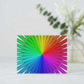 potlood monster briefkaart (Staand voorkant)