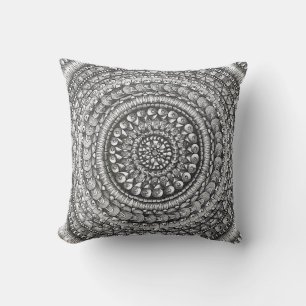 Potlood Origineel Kunst Mandala Ontwerp Kussen