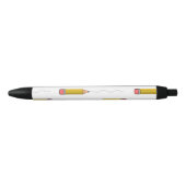 Potlood scrabble op wit zwarte inkt pen (Voorkant)