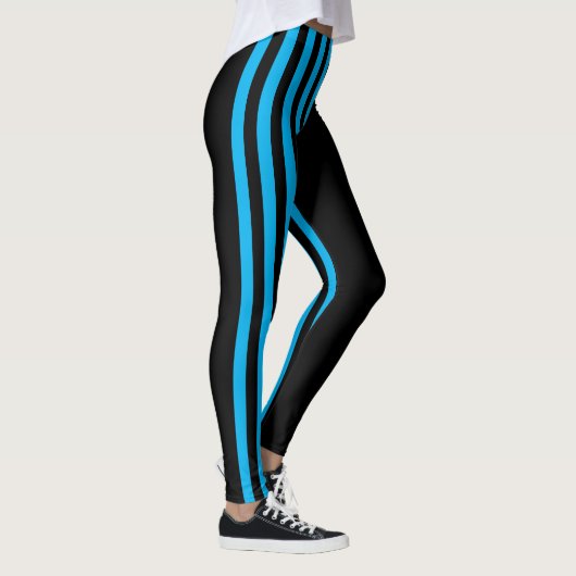 Potlood Stripes/Black Leggings (Rechts)