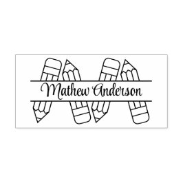 Potlood Terug naar school Rubberstempel