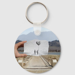 Potlood Vs Camera - Lovers Sleutelhanger