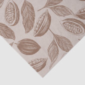 potloodpatroon met cacaopotten tissuepapier (Detail)