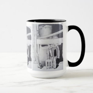 Potloodtekening afbeelding van tuingereedschap Sti Mok