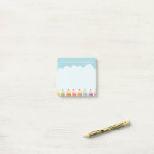 potloodwolk post-it® notes (Op bureau)