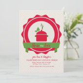 Potluck Dinner Invitation Kaart (Staand voorkant)