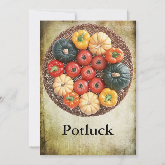 Potluck Kaart (Voorkant)